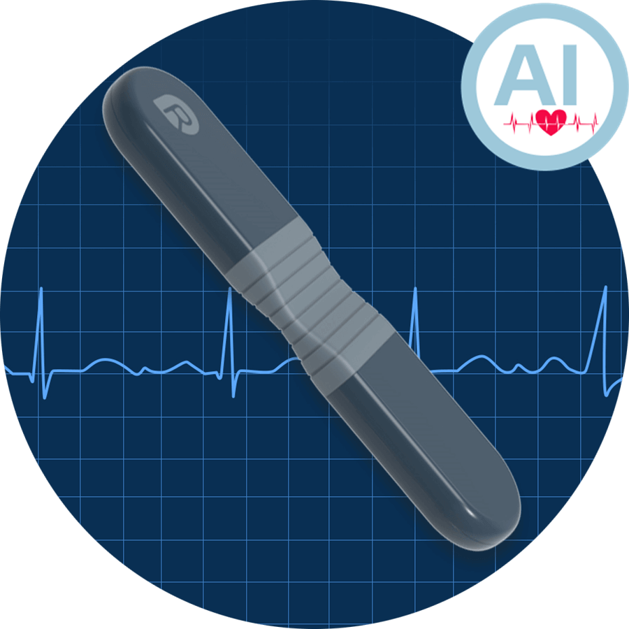 Wearable ECG/EKG Monitor with AI Analysis 24Hour ECG/EKG Holter